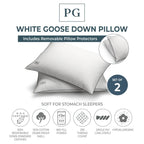 White Goose Down Pillow