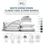 Classic Cool & Crisp White Down Perfect Bundle