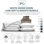 Luxe Soft & Smooth White Down Perfect Bundle