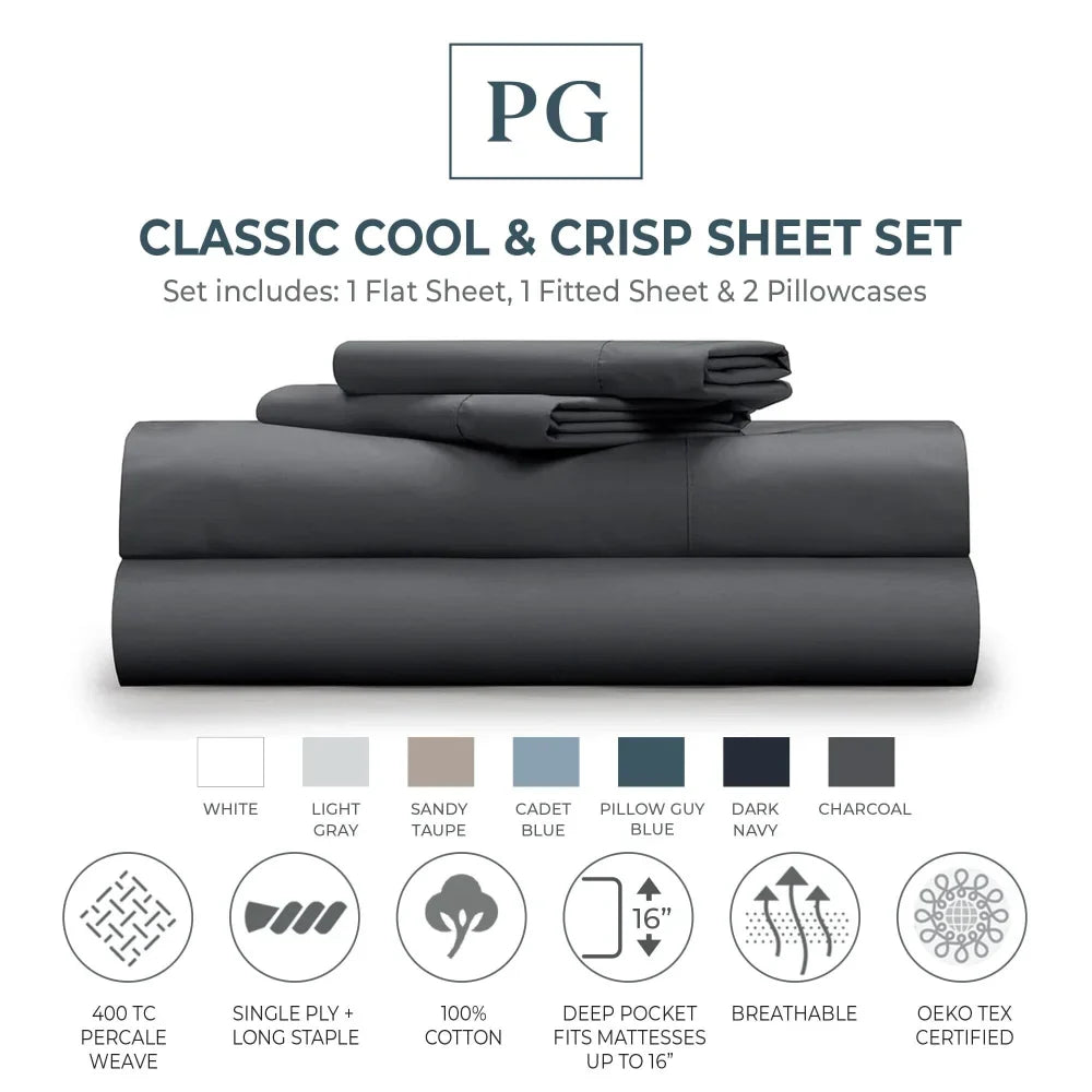 Classic Cool & Crisp Sheet Set