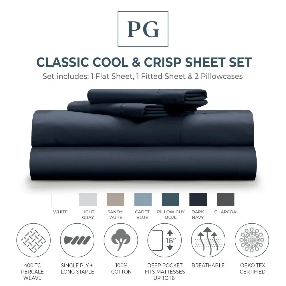 Classic Cool & Crisp Sheet Set