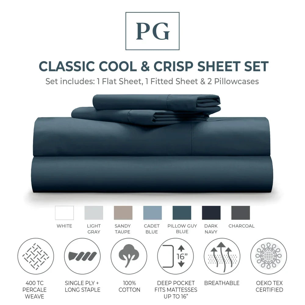 Classic Cool & Crisp Sheet Set