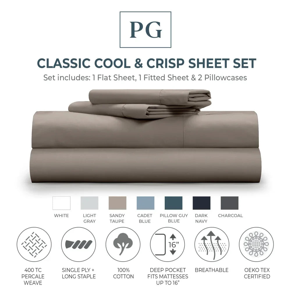 Classic Cool & Crisp Sheet Set