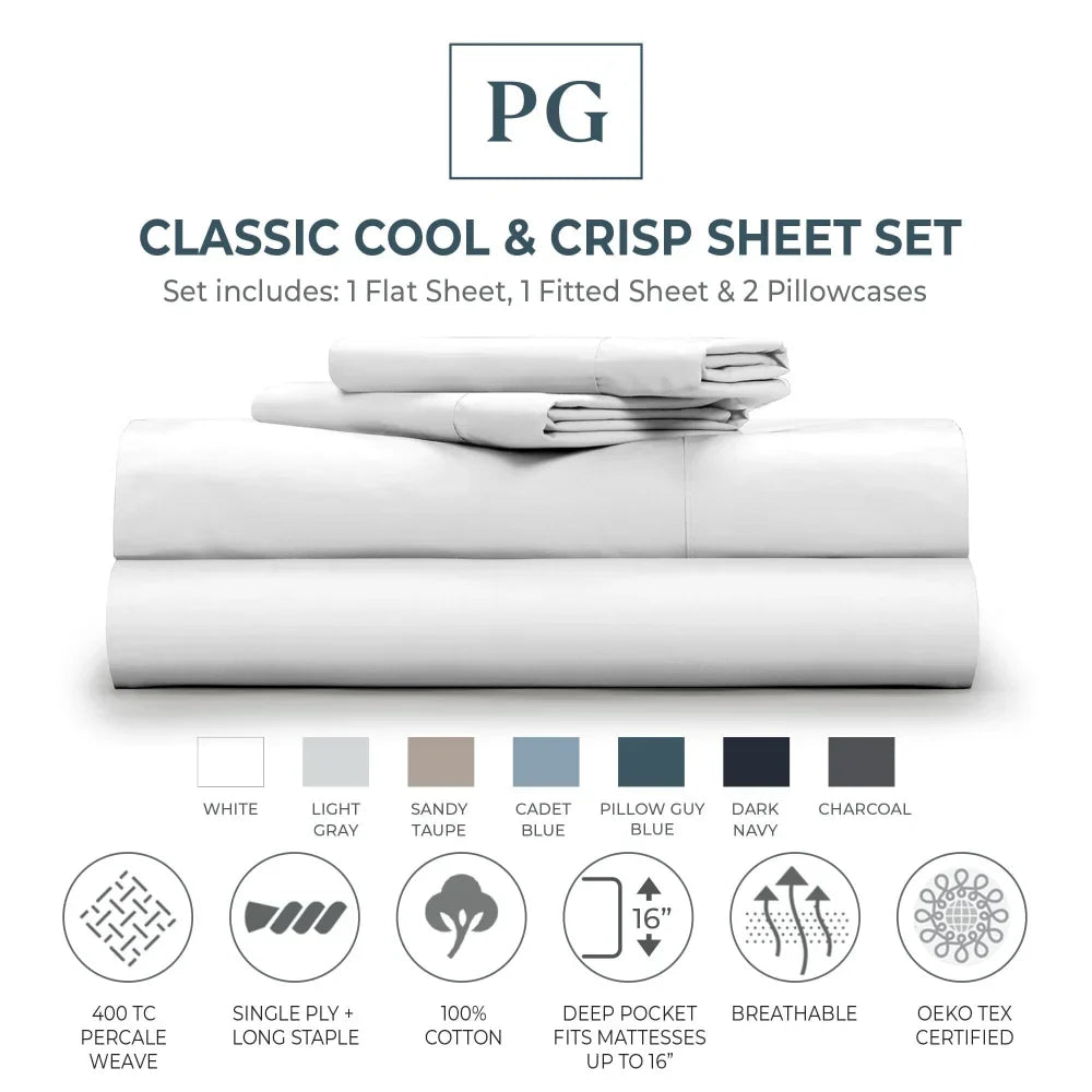 Classic Cool & Crisp Sheet Set