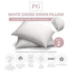 White Goose Down Pillow