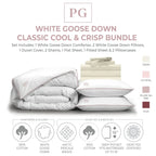Luxe Soft & Smooth White Down Perfect Bundle