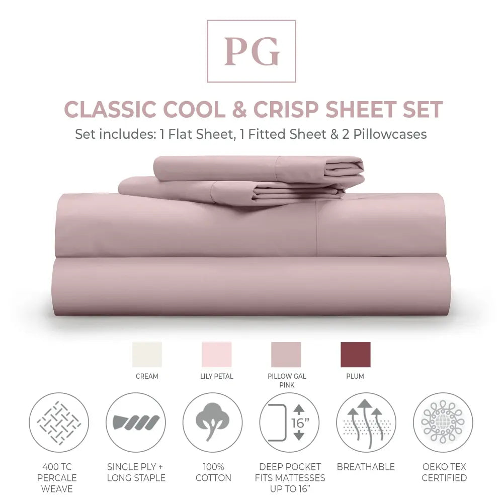 Classic Cool & Crisp Sheet Set