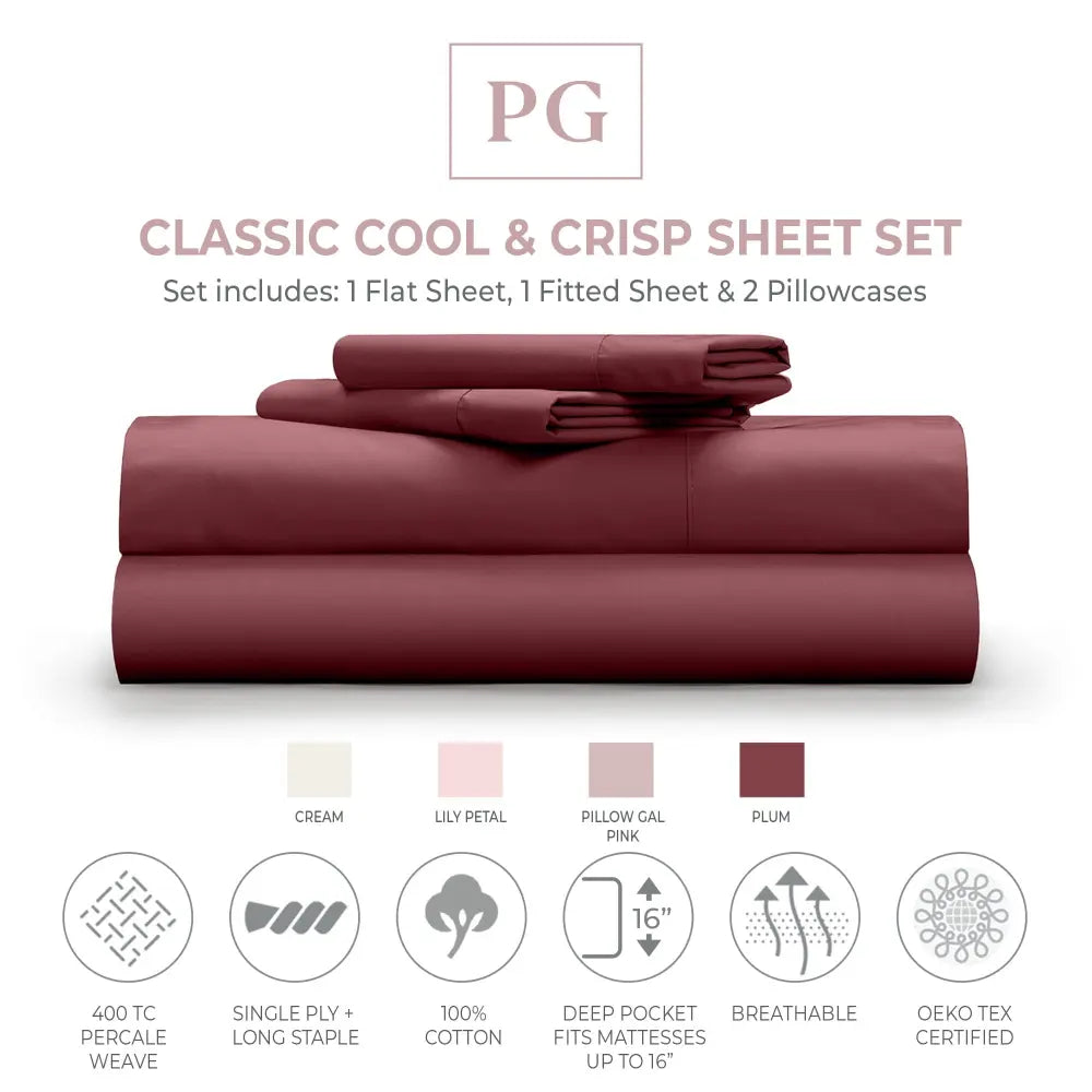 Classic Cool & Crisp Sheet Set